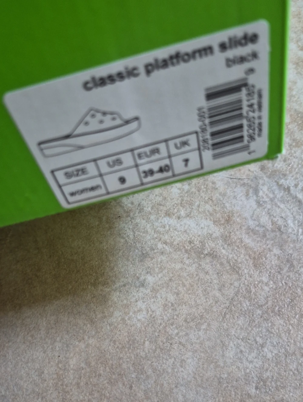 Crocs Classic Platform Slide